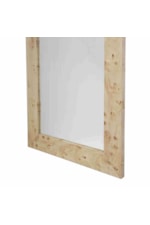 LR Home Mirrors Rustic Large Wood Framed Mirror