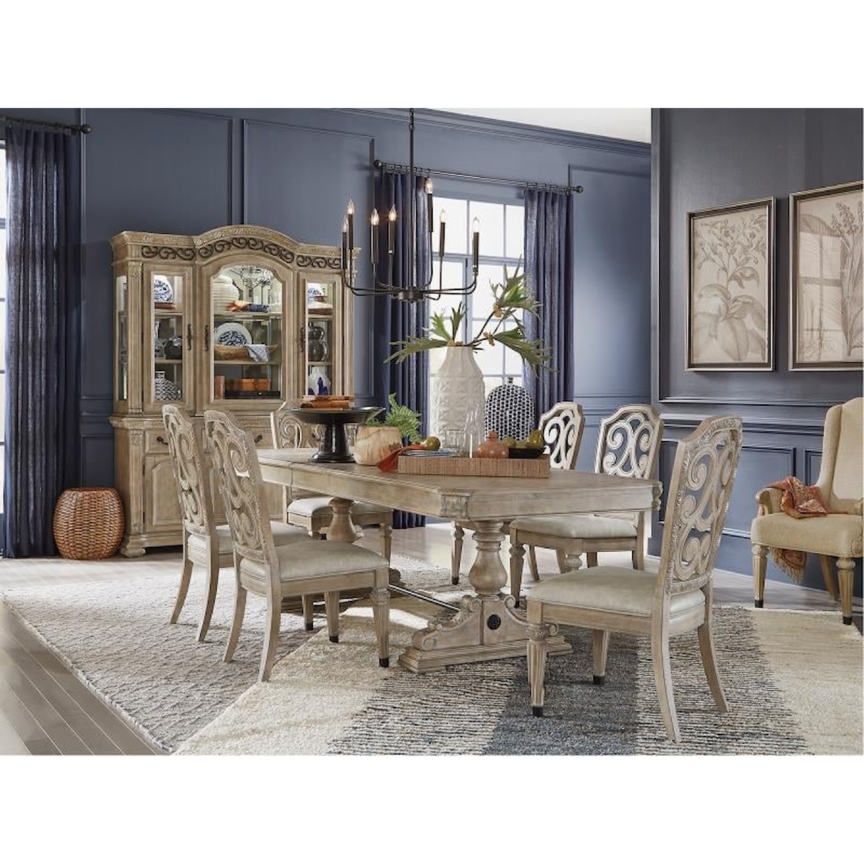 Magnussen Home Marisol Dining Buffet with Hutch