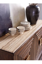 Lexington Silverado Los Gatos Buffet With Stone Top