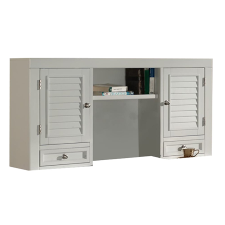 Power Lift L-Shaped Desk with Hutch