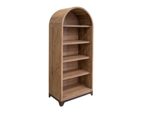 Transitional 5-Shelf Bookcase