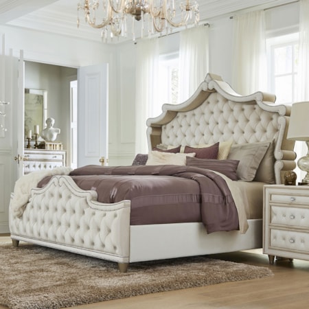 King Panel Bed