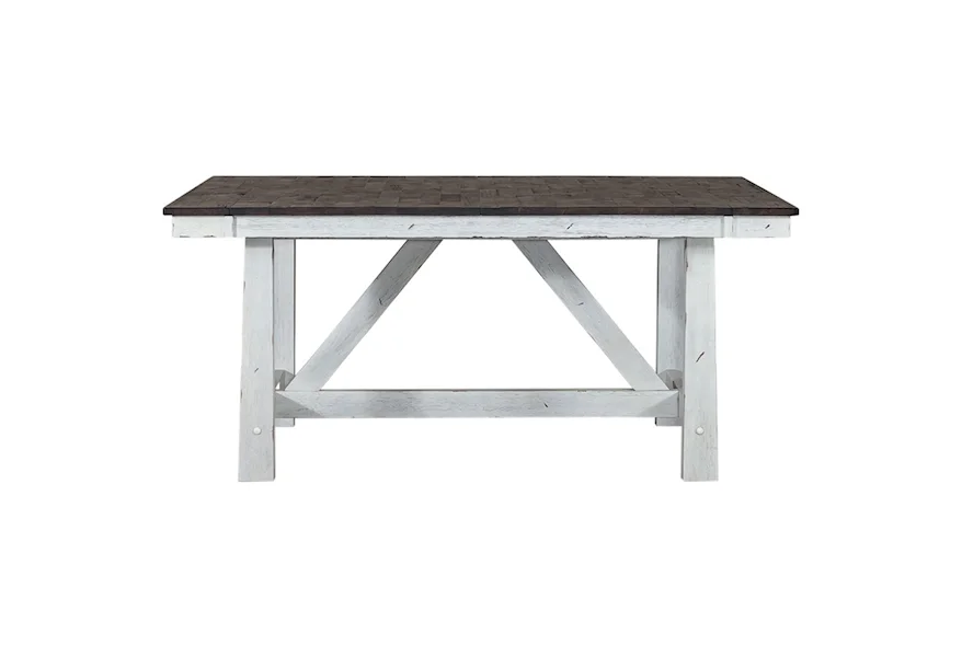 Farmhouse Trestle Table by Liberty Furniture at Reeds Furniture