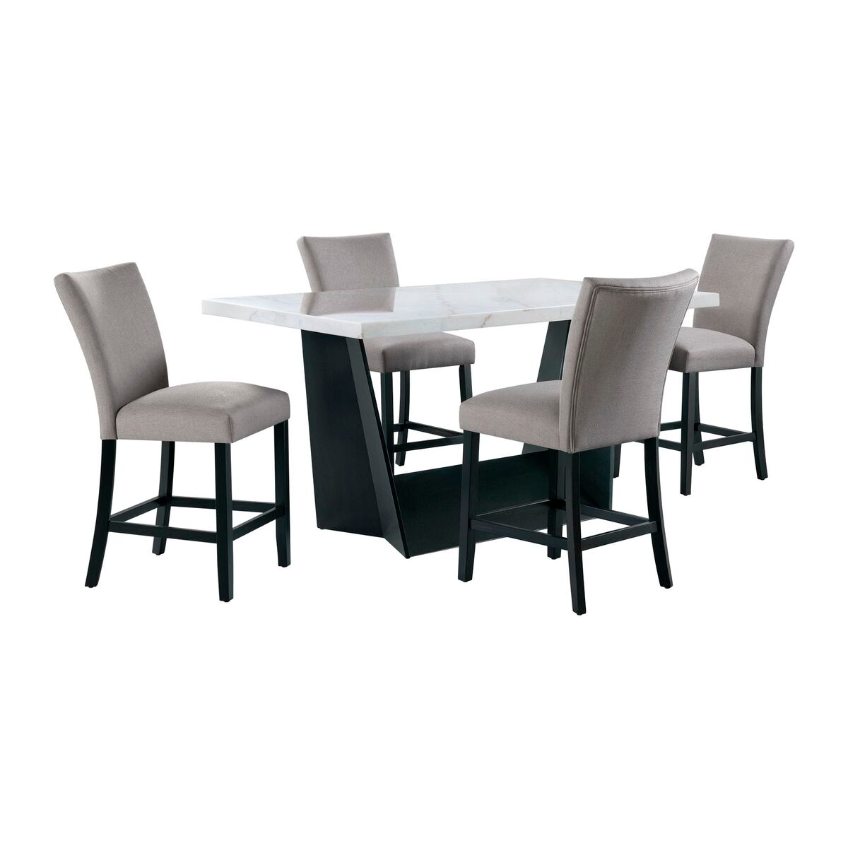 5-Piece Counter Height Dining Set