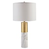 Signature Design by Ashley Lamps - Contemporary Samney Table Lamp (Set of 2)