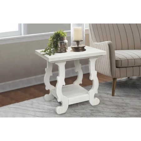 Square End Table