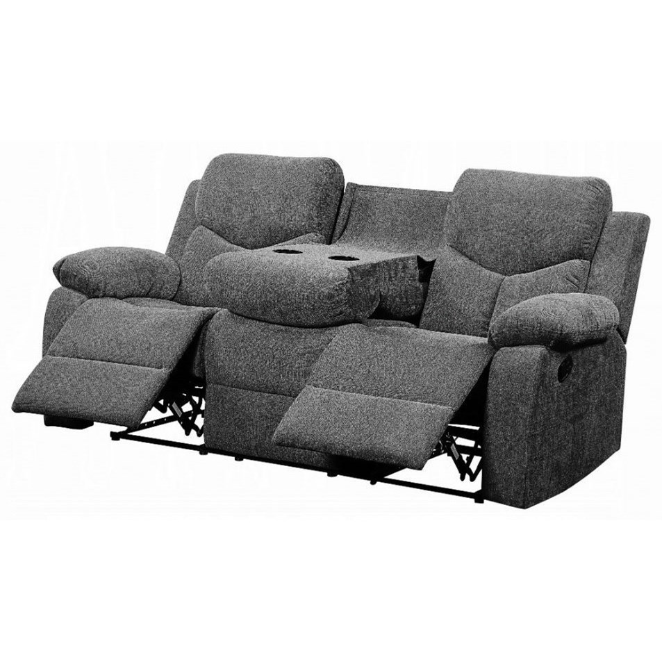 Acme Furniture Kalen 55440 Casual Reclining Sofa with Cup Holders
