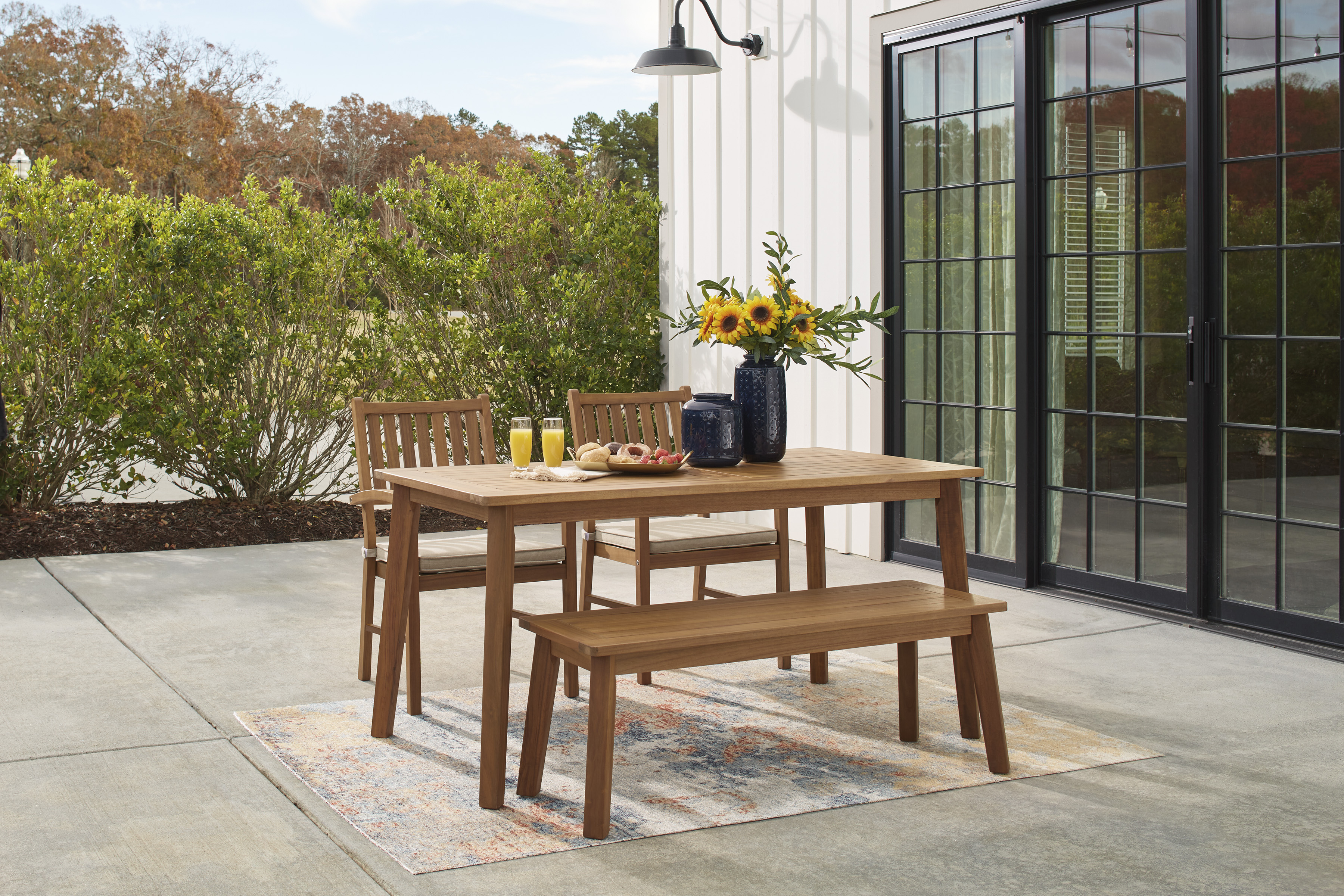 Signature Design Janiyah Outdoor Dining Bench