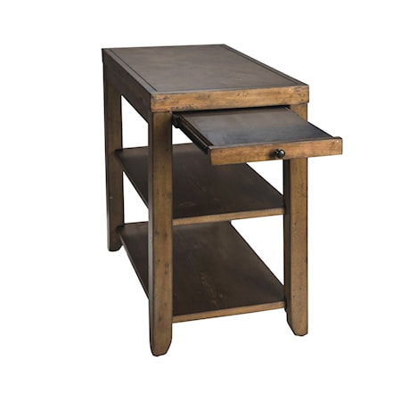 3-Shelf Chairside Table