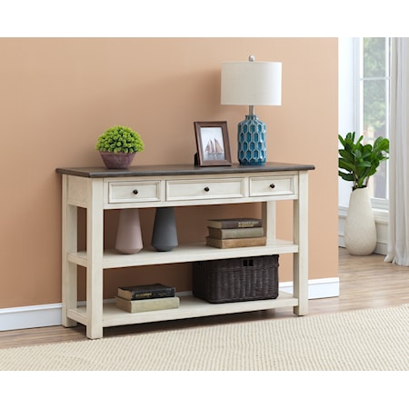 St. Claire Three Drawer Console Table