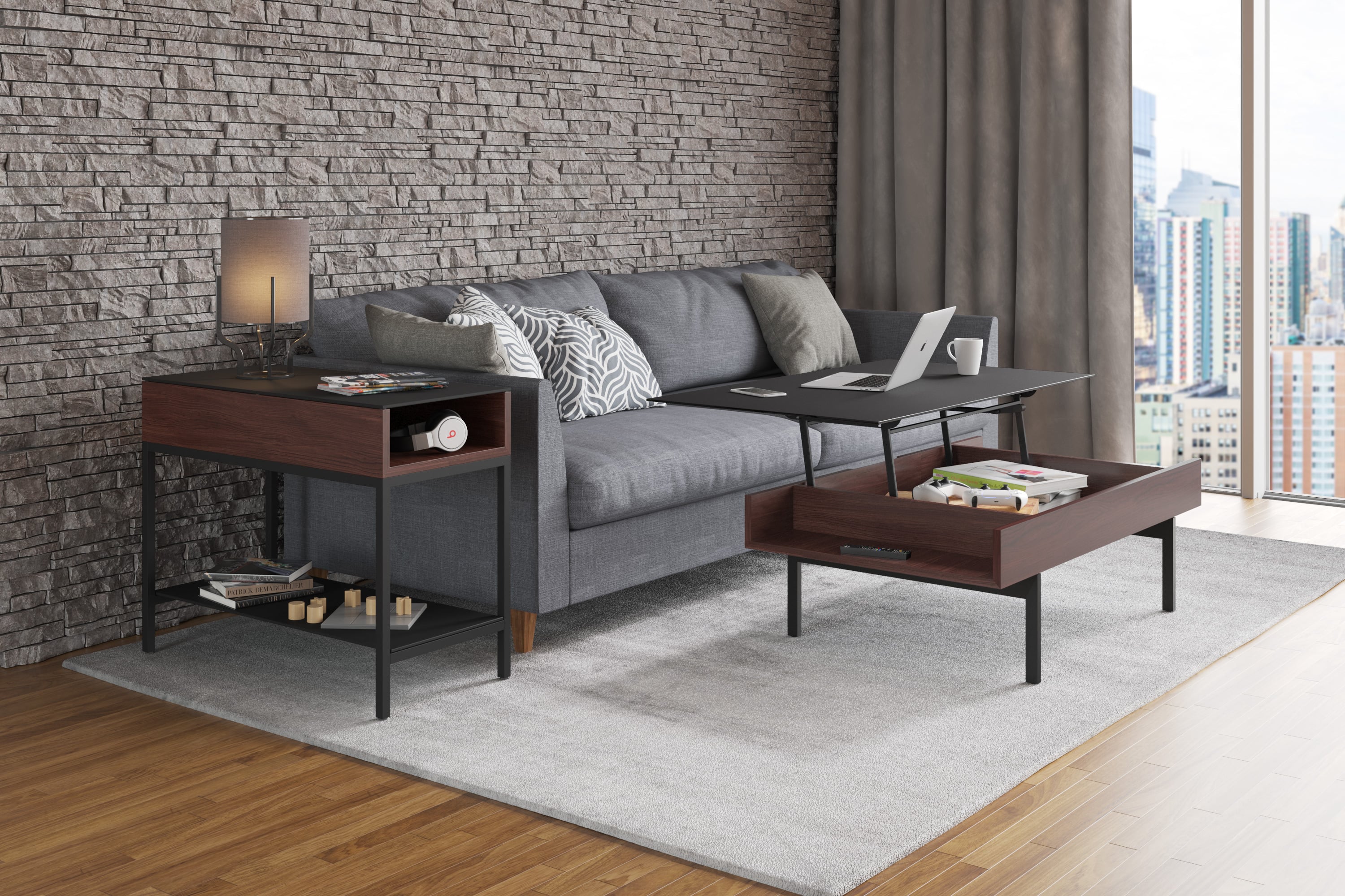 BDI Reveal End Table