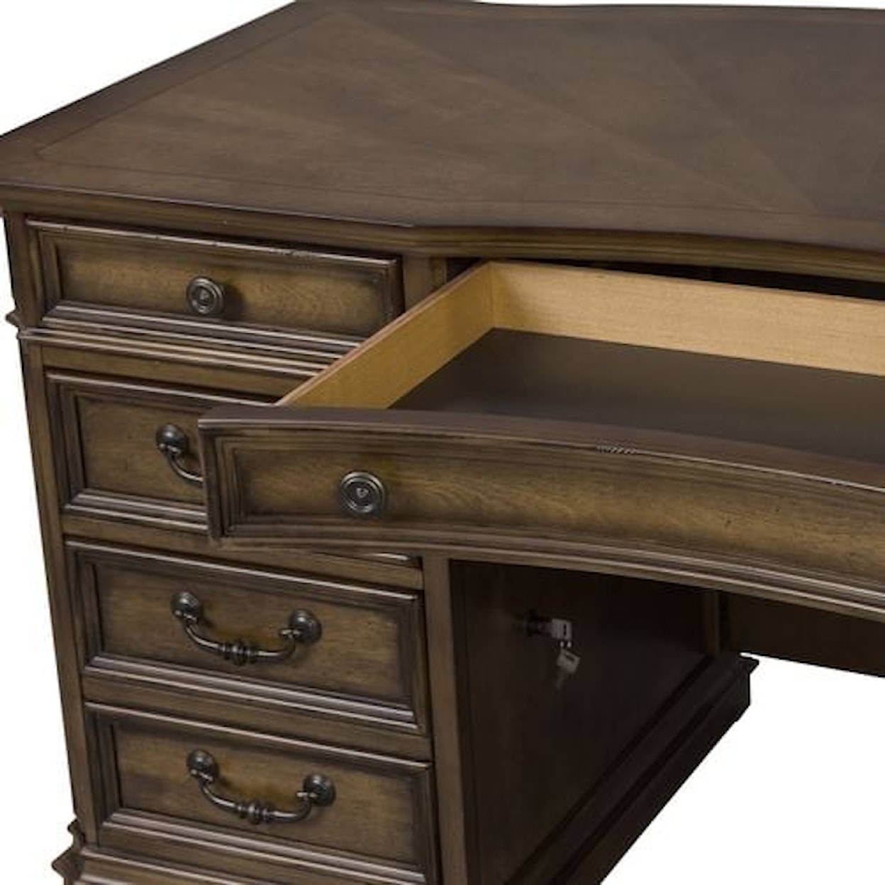 Liberty Furniture Amelia--487 Jr Executive Desk