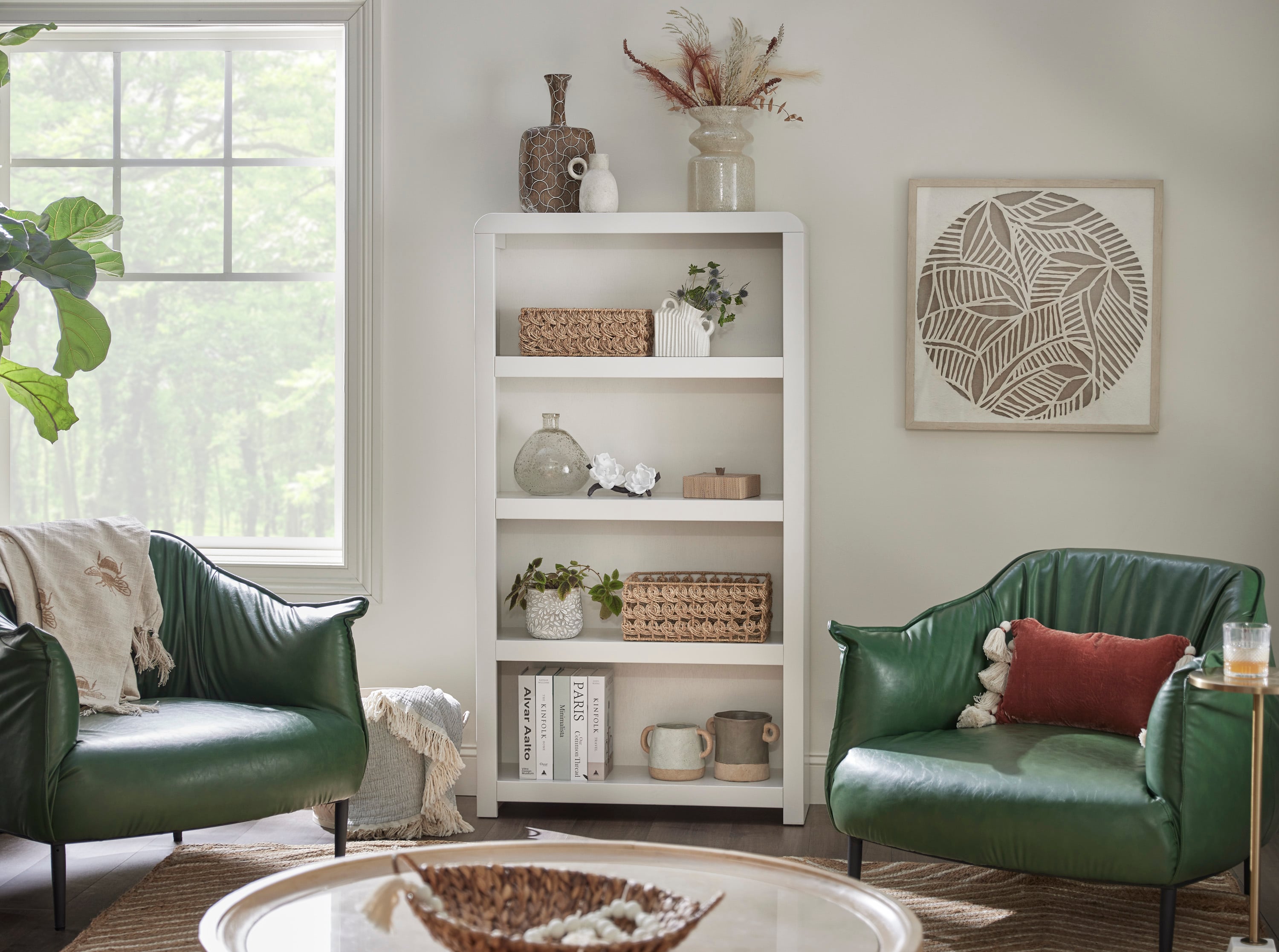 Aspenhome Taylor 4-Shelf 60" Bookcase