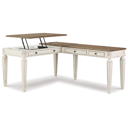 2-Piece Home Office Desk