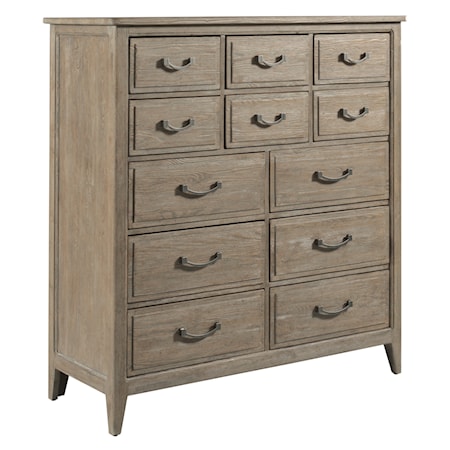 Forester Twelve Drawer Mule Chest