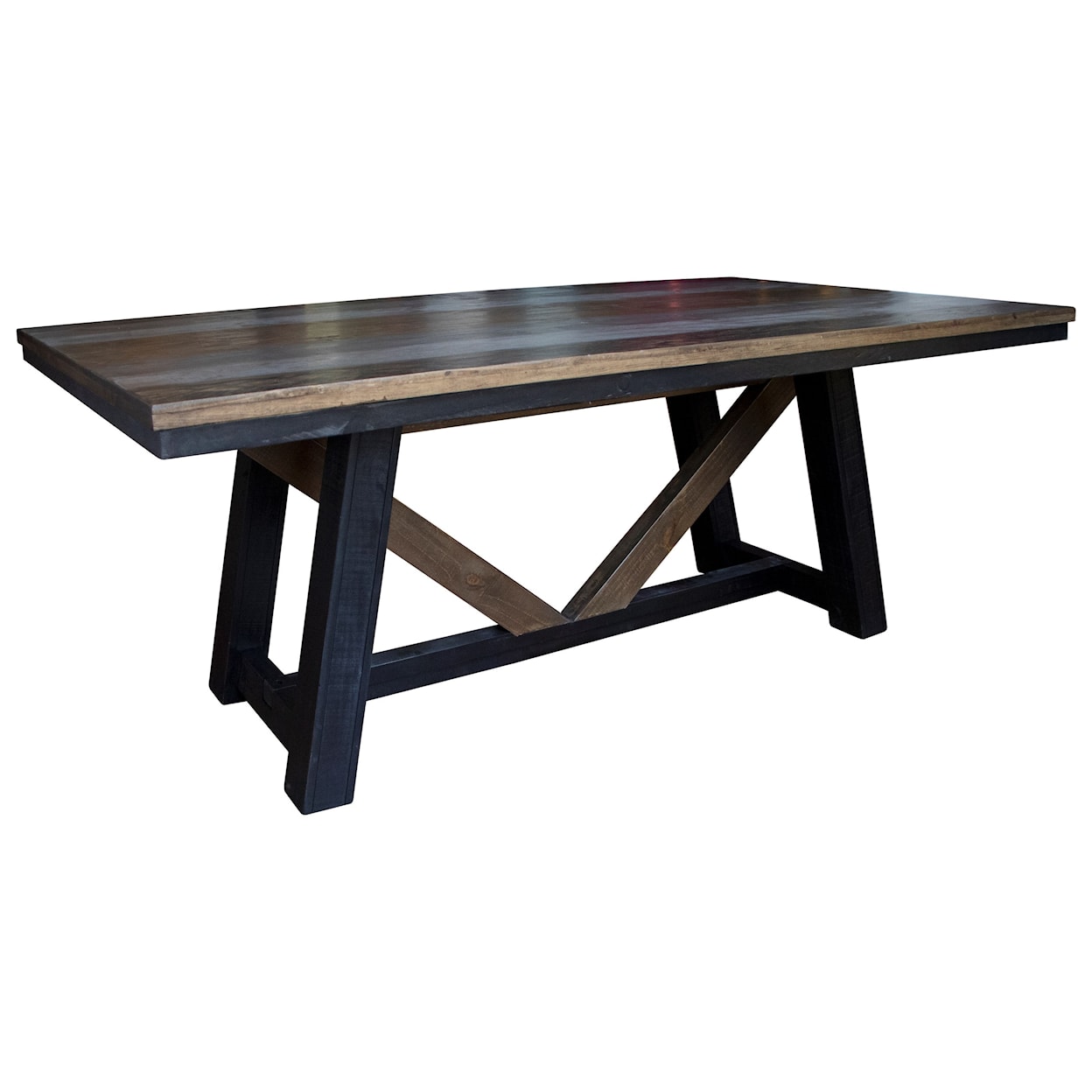 International Furniture Direct Antique Dining Table