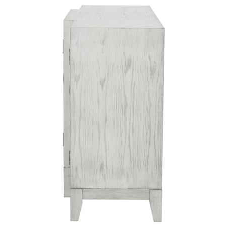 Mckellen Wood Trellis Accent Cabinet