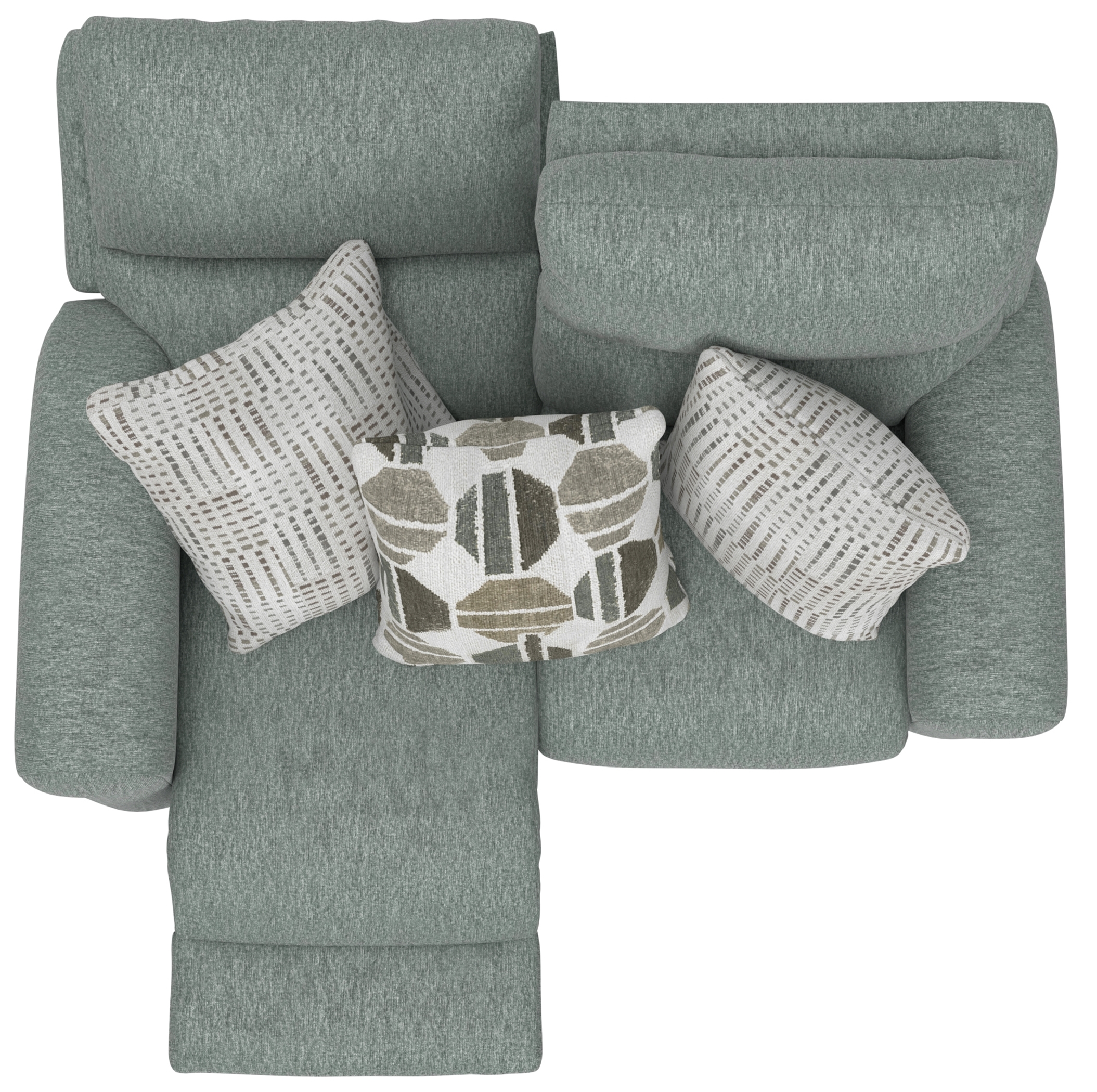 Catnapper Kellen Lay Flat Manual Reclining Loveseat