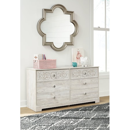 Six Drawer Dresser