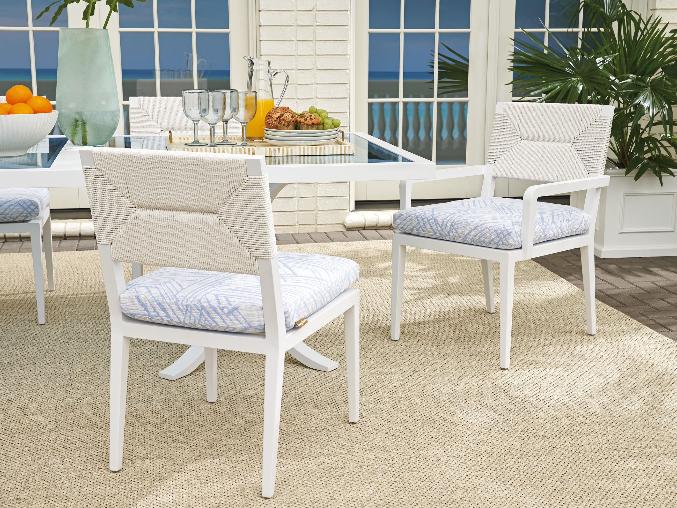 Tommy Bahama Outdoor Living Ocean Breeze Promenade Outdoor Dining Side Chair