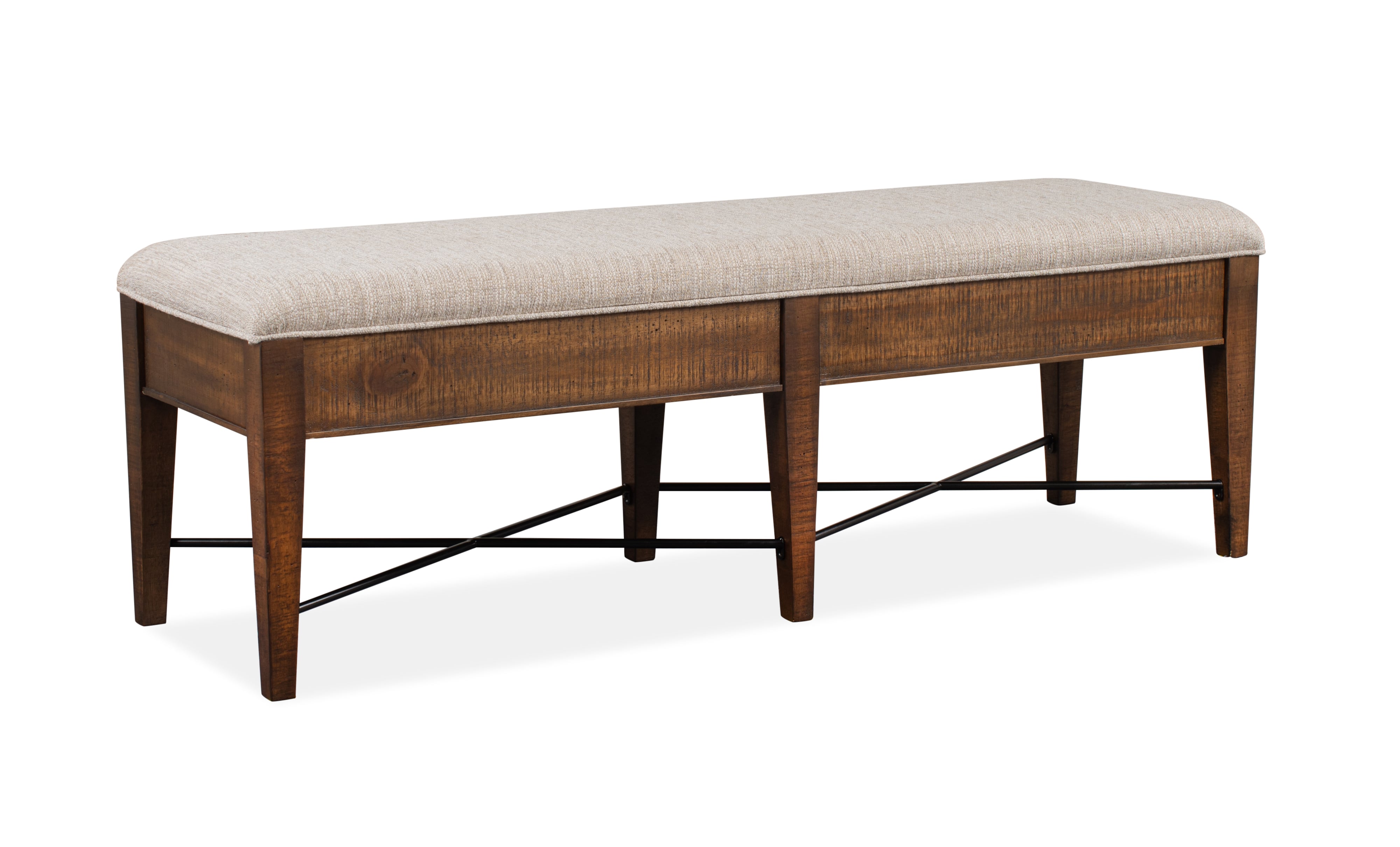 Sharon Bay Creek Bench w/Upholstered Seat