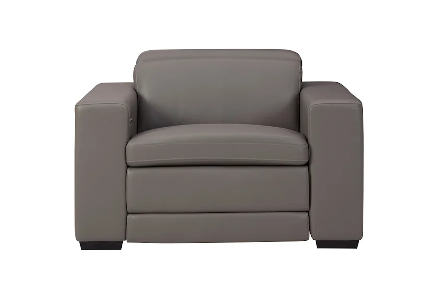 Texline Power Recliner w/ Adj Headrest by Signature Design by Ashley at VanDrie Home Furnishings