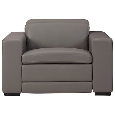 Power Recliner w/ Adj Headrest