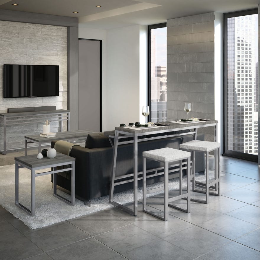 Counter Height Non Swivel Stool