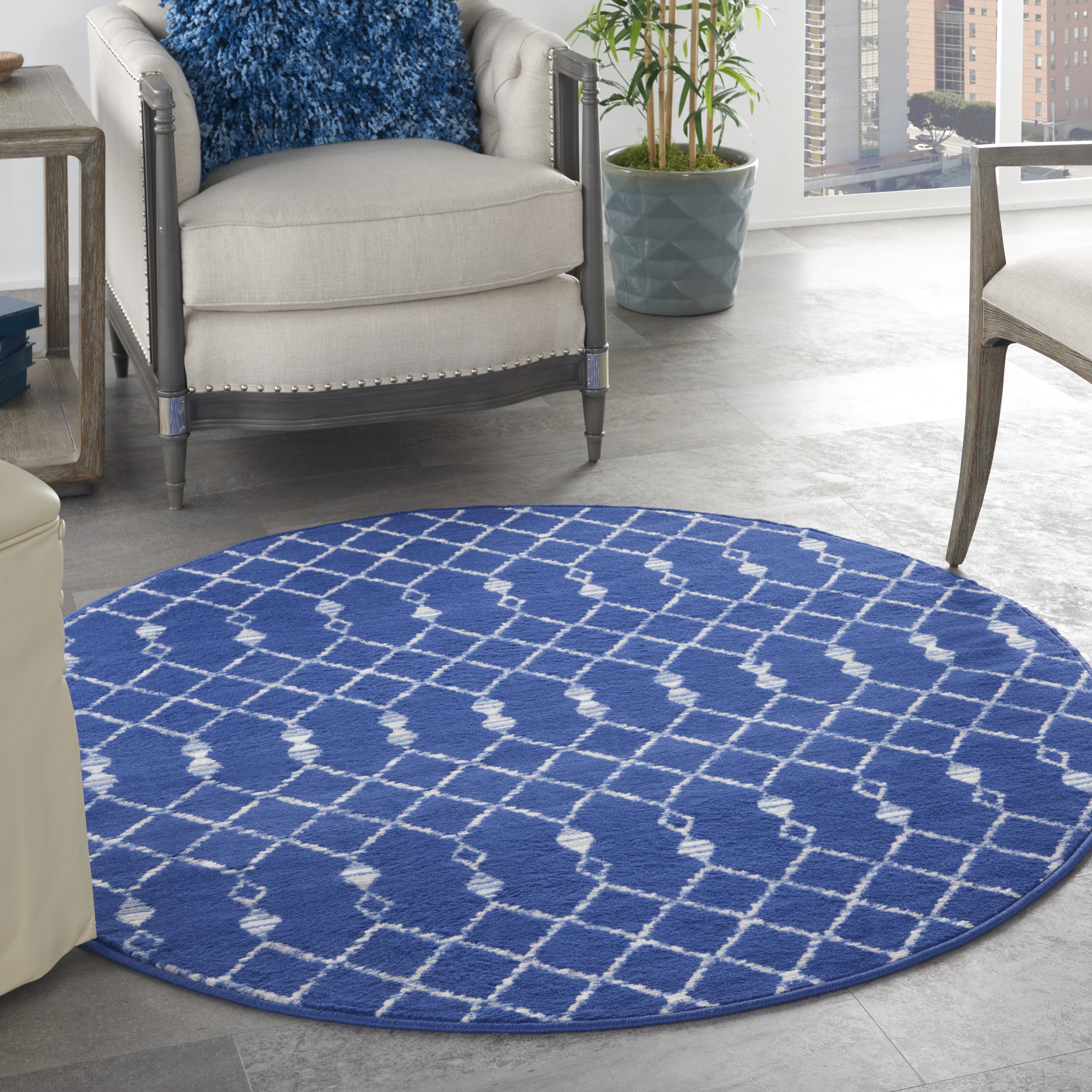Nourison Whimsicle 5' Round  Rug