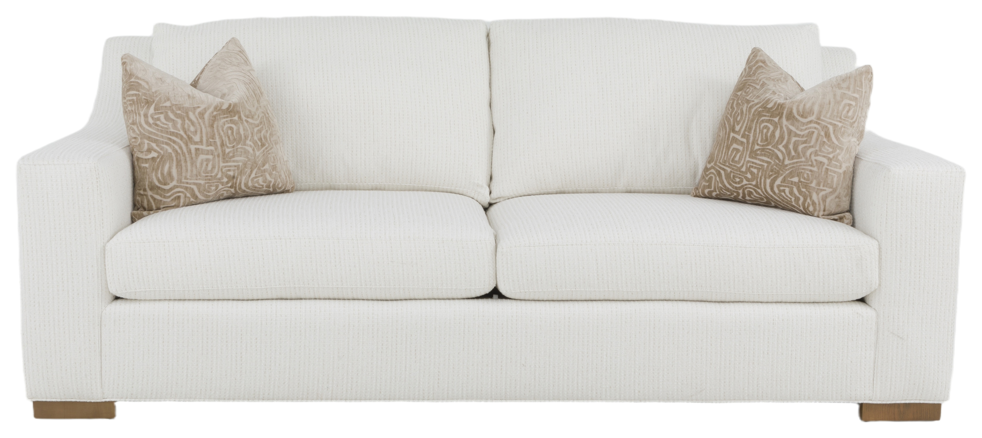 Sofa with 2 Throw Pillows