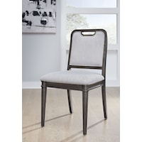 Rustic Contemporary Dining Side Chair
