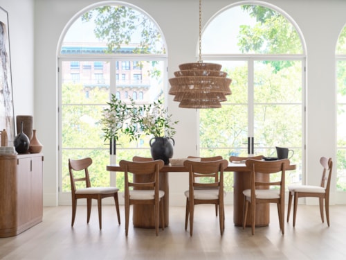 Contemporary 9-Piece Dining Set