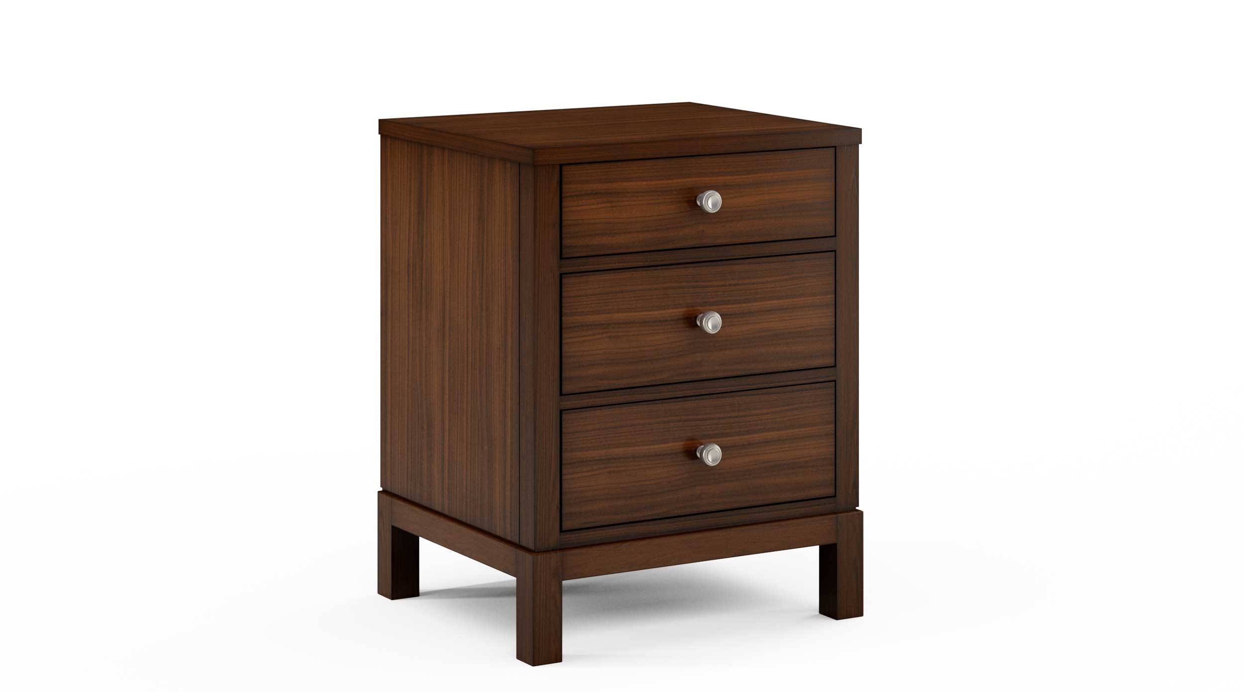 3-Drawer Nightstand