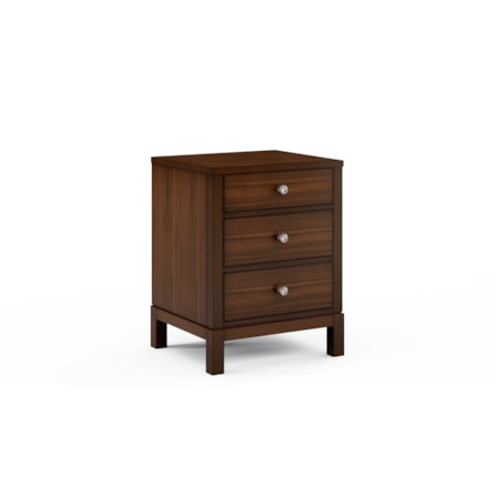3-Drawer Nightstand