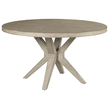 Hardy Farmhouse Round Dining Table