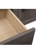 Liberty Furniture Tanners Creek Contemporary Entertainment TV Stand with Open Media Compartment