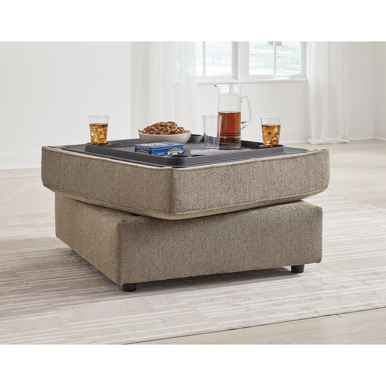 Ashley Signature Design O'Phannon Ottoman With Storage