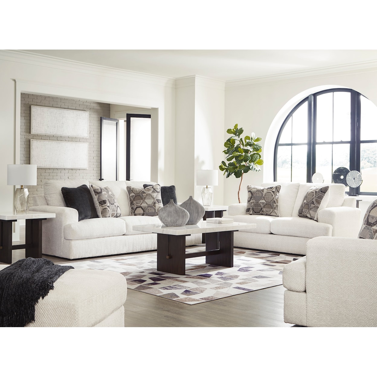 Signature Design Karinne Living Room Set