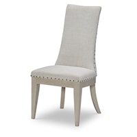 Transitional Upholstered Side Chair