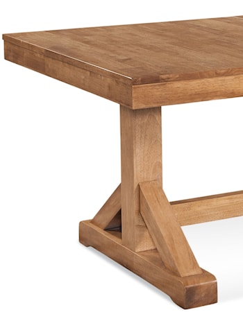 Hues Extension Trestle Dining Table
