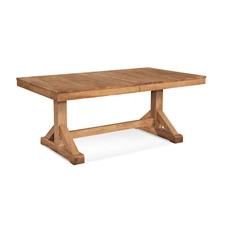 Hues Extension Trestle Dining Table