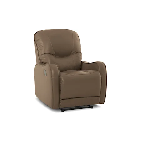 Yates 43012 Casual Power Wallhugger Recliner with Sloped Track Arms