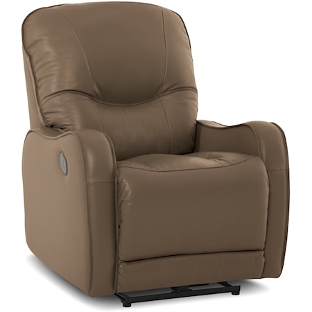 Yates 43012 Casual Power Wallhugger Recliner with Sloped Track Arms