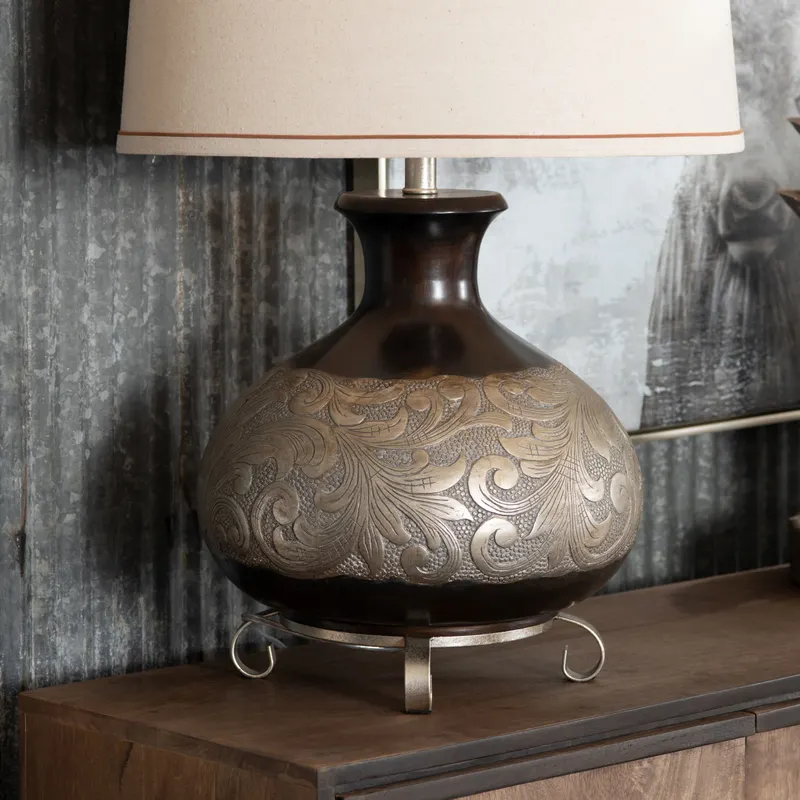 Silver Canyon Table Lamp