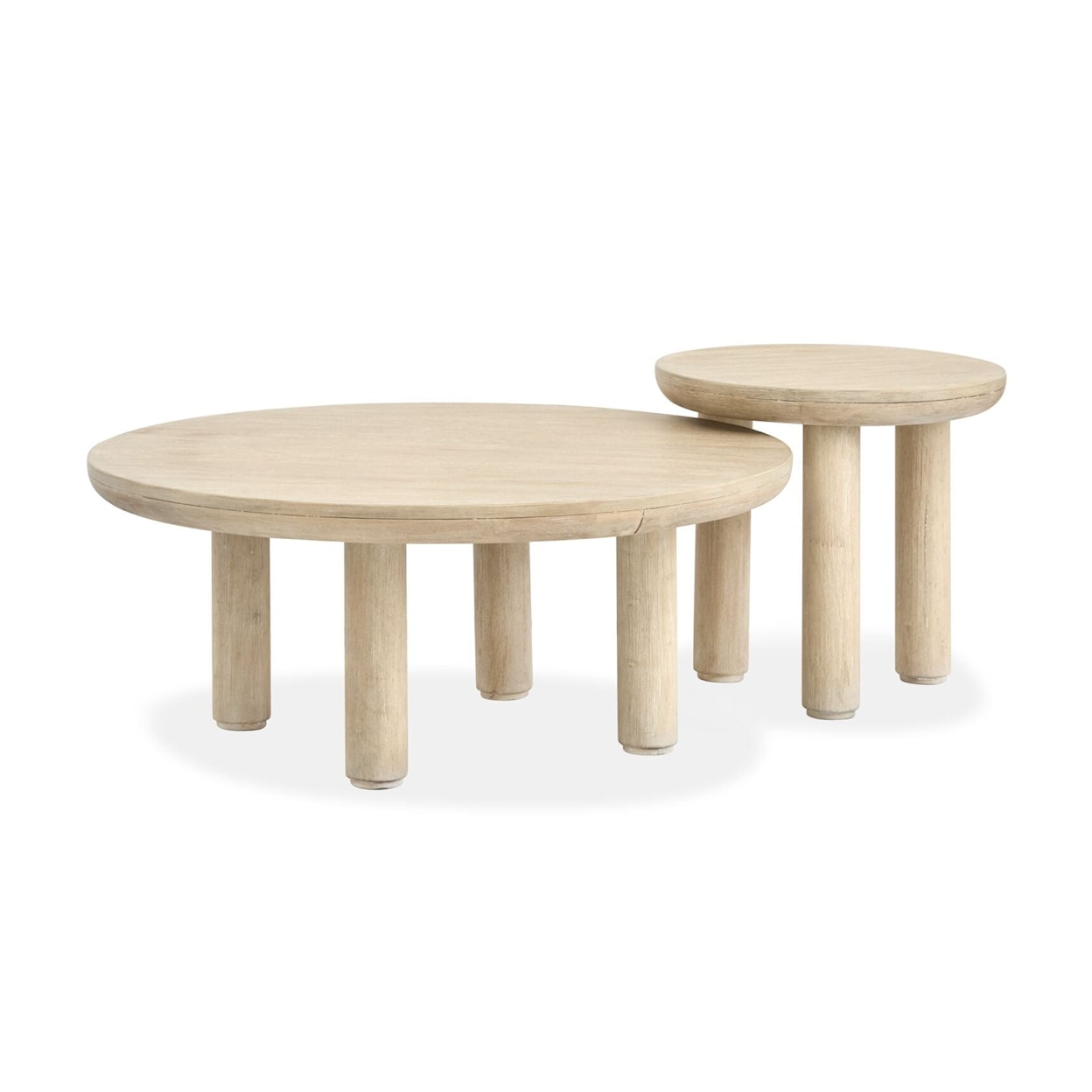 Magnussen Home Sunset Cove Occasional Tables Nesting Cocktail Table