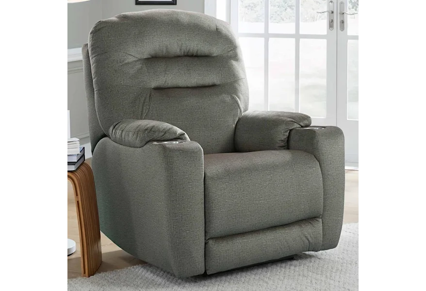 Front Row Power Headrest Rocker w/ SoCozi by Southern Motion at Furniture and ApplianceMart