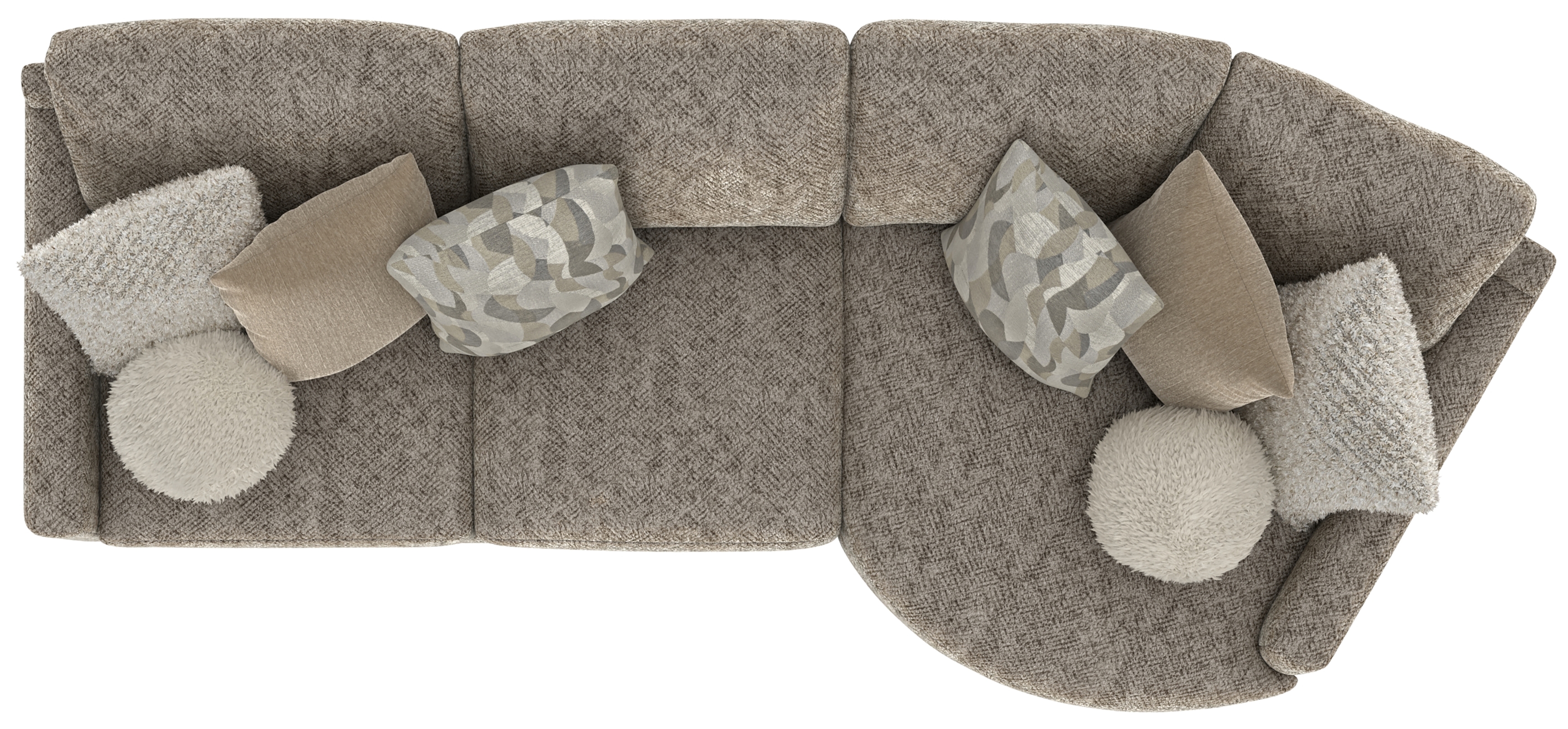 Jackson Furniture Turner 2-Piece Sectional Sofa with Piano Wedge