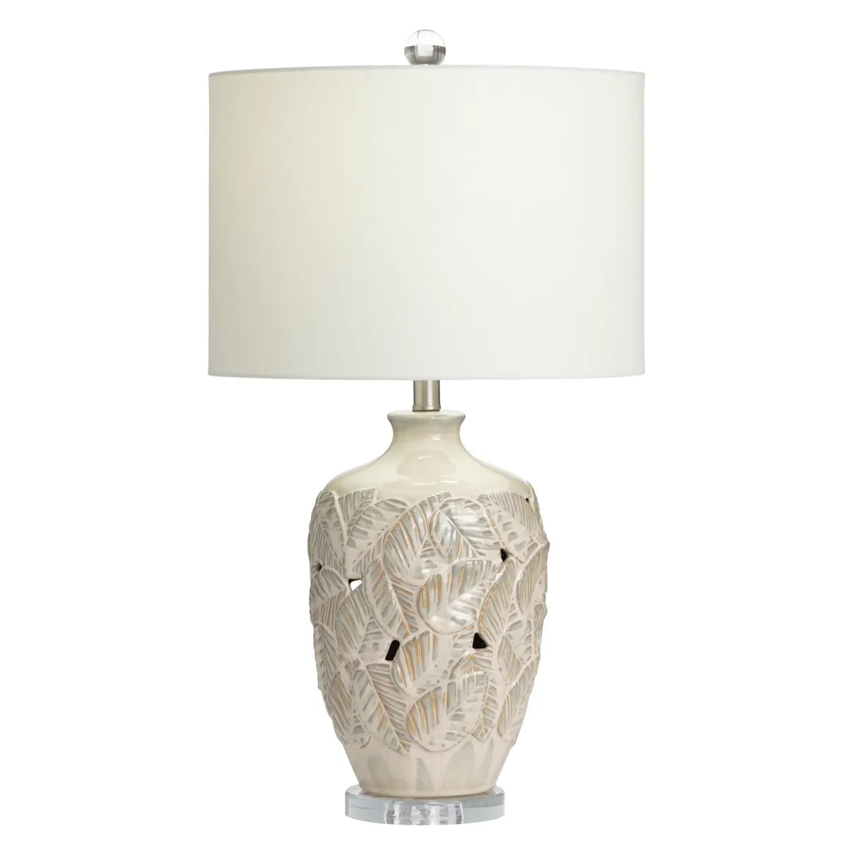 Coastal Leaf Table Lamp