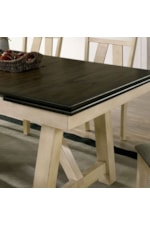 Furniture of America Jamestown Rustic Server with Sliding Doors
