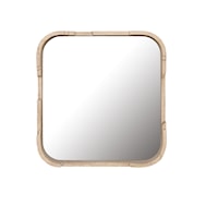 Contemporary Square Accent Mirror